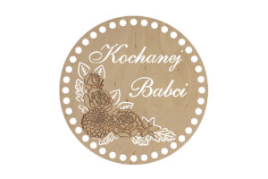 Baza Koło 20cm Kochanej Babci