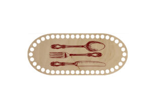 Baza Owal 24x10cm Sztućce