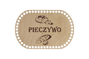 Baza Owal 24x16cm grawer pieczywo