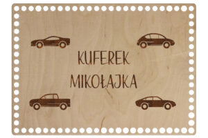 Baza Prostokątna 32x23cm Kuferek + Imię