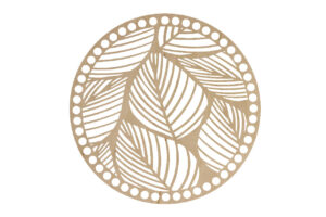 Baza Koło 25cm Liście