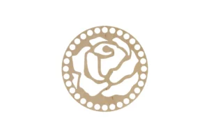 Baza Koło 15cm Kwiaty 4