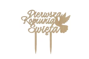 Topper Pierwsza Komunia Święta 1