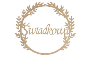 Baza do makramy na ślub "Świadkowa"