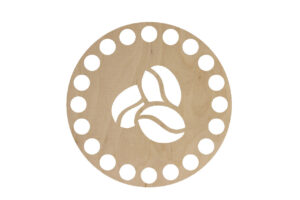 Baza Koło 10 cm Kawa 3