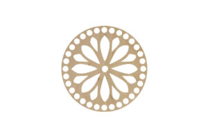 Baza Koło 15cm Kwiaty 5