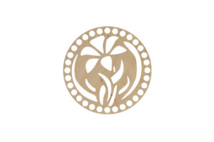 Baza Koło 15cm Kwiaty 7