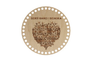 Baza Koło 20cm Dzień Babci i Dziadka 1