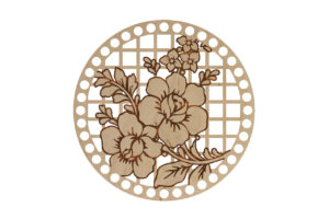 Baza Koło 20cm Kwiaty 5