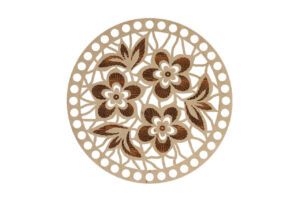 Baza Koło 20cm Kwiaty 6