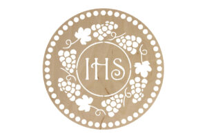 Baza Koło 25cm IHS winogrona