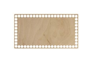 Baza Prostokątna 25x13,5cm Gładka