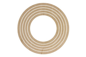 Obręcze do makramy zestaw 1,5cm (31,28,25,22,19 cm)