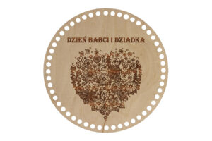 Baza Koło 25cm Dzień Babci i Dziadka 1