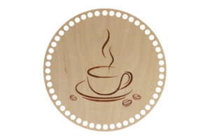 Baza Koło 25cm Kawa