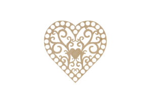 Baza Serce 15cm Wzór 10