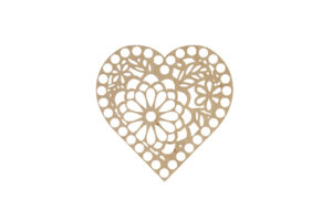 Baza Serce 15cm Wzór 7