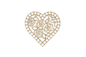 Baza Serce 15cm Wzór 9