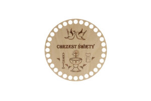 Baza Koło 15cm Chrzest Święty 1