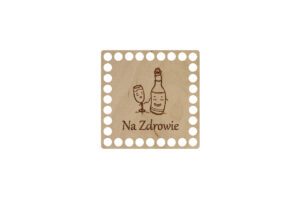 Baza Kwadratowa 12cm Na zdrowie 2