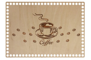 Bazy Prostokątne 35x25cm Kawa 1