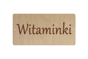 Metka 5 x 10cm Witaminki