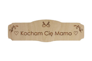 Tabliczka 10x3 Kocham Cię Mamo