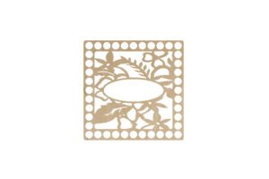 Baza Kwadratowa 13,5cm Kwiaty