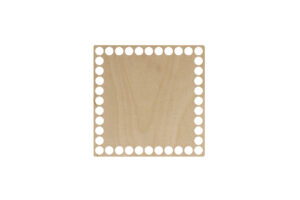 Baza Kwadratowa 13,5cm Gładka