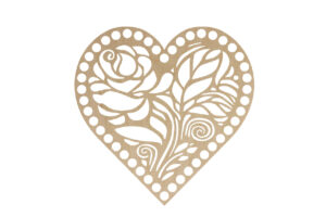 Baza Serce 20cm Wzór 1