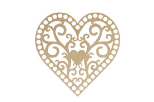 Baza Serce 20cm Wzór 10