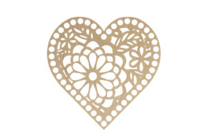 Baza Serce 20cm Wzór 7