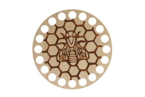 Baza Koło 10cm Pszczeli motyw 2