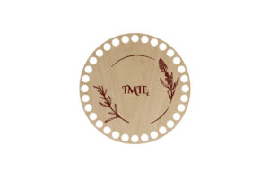 Baza Koło 15cm Lawenda imię 2