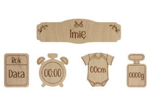 Metryczka z tabliczką imienną