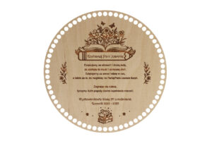 Baza Koło 30cm Zakonczenie roku szkolnego