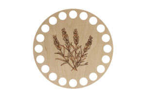 Baza Koło 10cm Lawenda 1