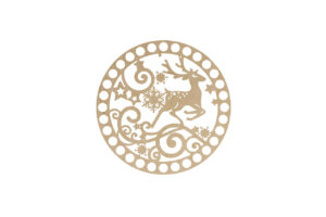 Baza Koło 15cm Boże Narodzenie 15