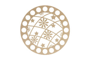 Baza Koło 10cm Boże Narodzenie 6