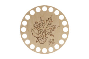 Baza Koło 10cm Liście