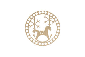 Baza Koło 15cm Boże Narodzenie 11