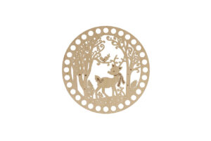 Baza Koło 15cm Boże Narodzenie 16