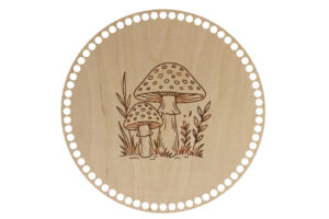 Baza Koło 30cm Grzyby