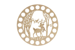 Baza Koło 10cm Boże Narodzenie 16 poprawione