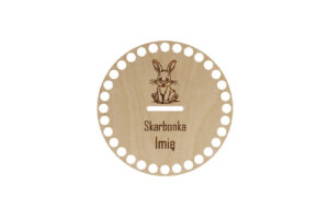 Baza Koło 15cm Skarbonka IMIĘ