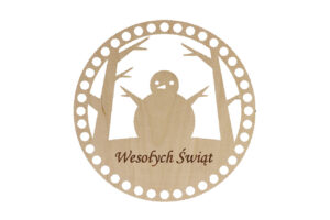 Baza Koło 20cm Boże Narodzenie 13