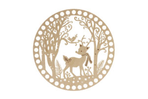 Baza Koło 20cm Boże Narodzenie 16