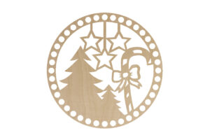 Baza Koło 20cm Boże Narodzenie 2