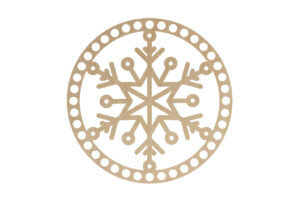 Baza Koło 20cm Boże Narodzenie 3