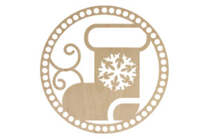 Baza Koło 25cm Boże Narodzenie 10